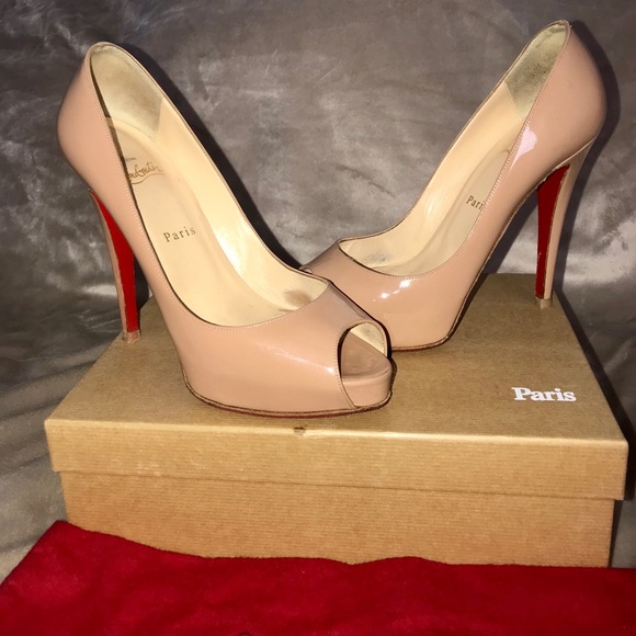 Christian Louboutin Very Prive 120 Patent 👠